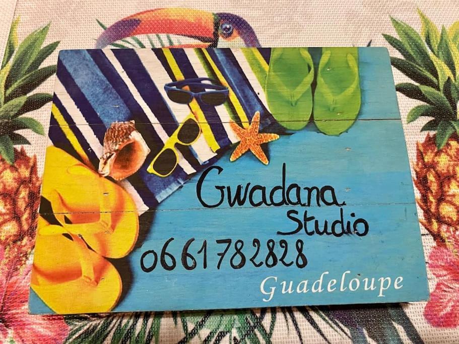 Acces Direct Plage, Vue Mer D'Exception, Les Gwada Studios, Village Vacances Sainte-Anne  Buitenkant foto