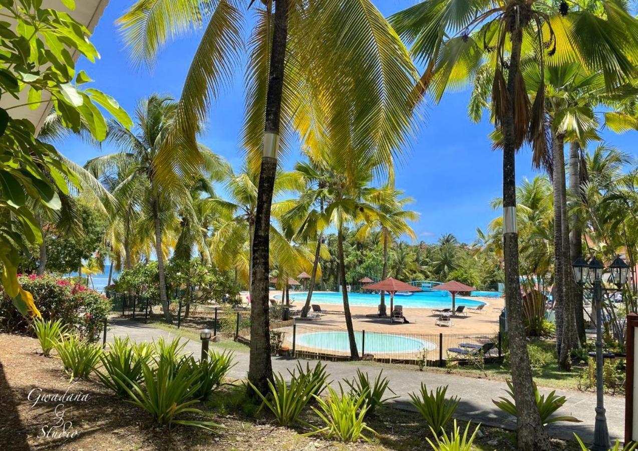 Acces Direct Plage, Vue Mer D'Exception, Les Gwada Studios, Village Vacances Sainte-Anne  Buitenkant foto