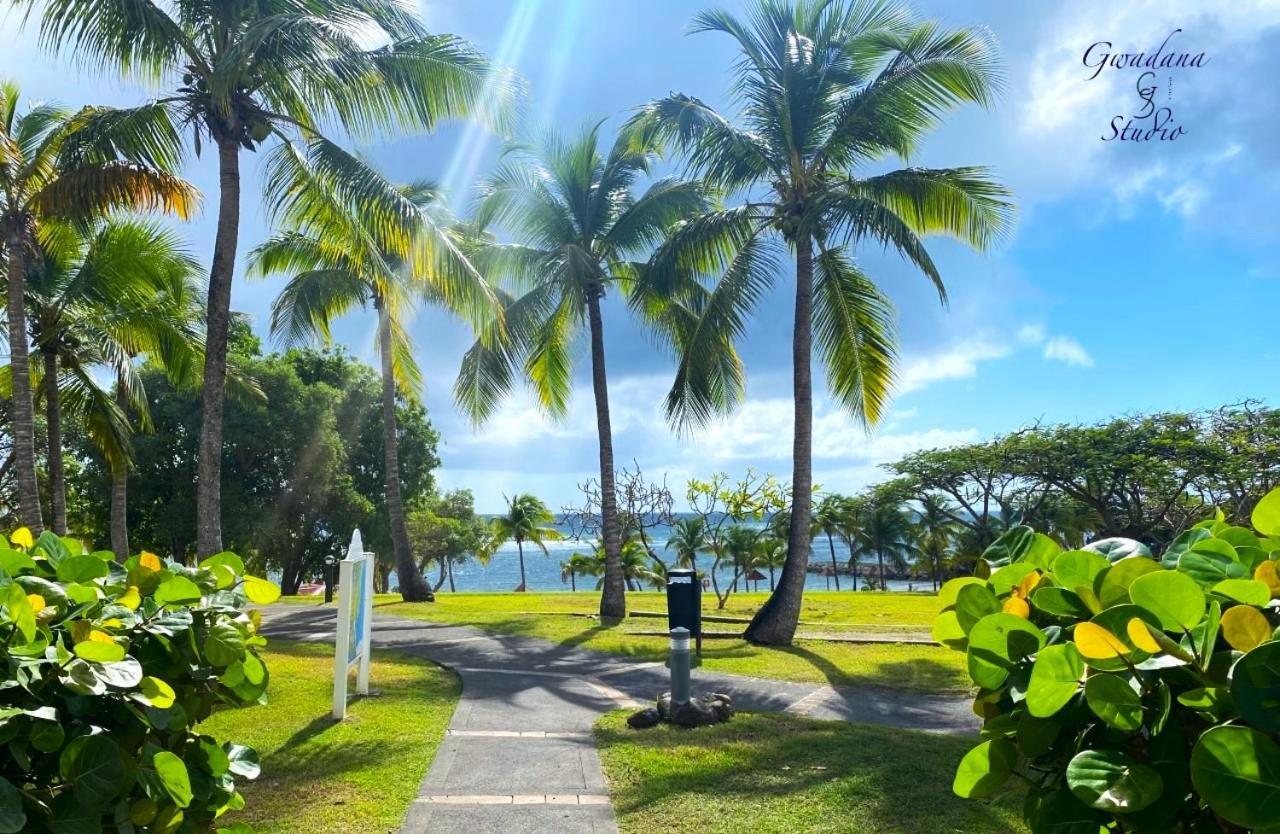 Acces Direct Plage, Vue Mer D'Exception, Les Gwada Studios, Village Vacances Sainte-Anne  Buitenkant foto