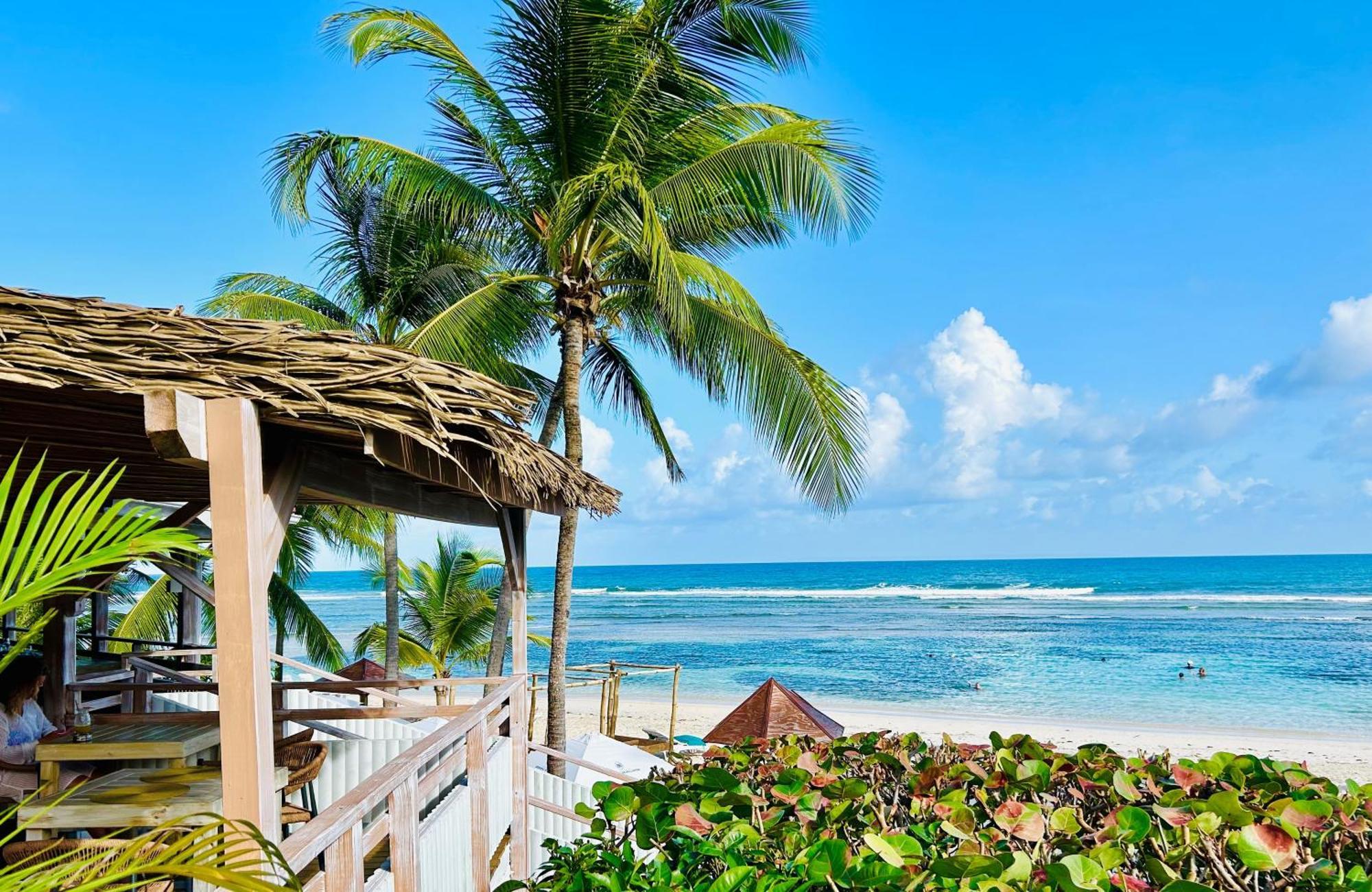 Acces Direct Plage, Vue Mer D'Exception, Les Gwada Studios, Village Vacances Sainte-Anne  Buitenkant foto