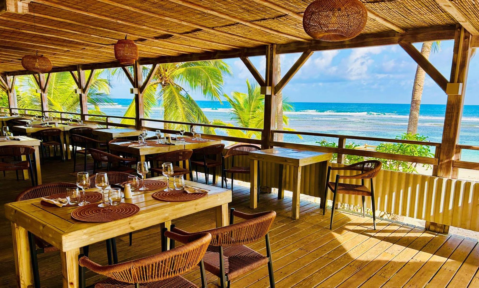 Acces Direct Plage, Vue Mer D'Exception, Les Gwada Studios, Village Vacances Sainte-Anne  Buitenkant foto